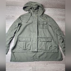 Madden Girl army green utility jacket